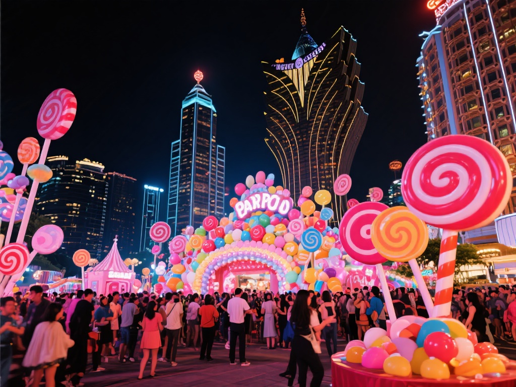 糖果派对葡京狂欢夜,畅享甜蜜无限乐趣 夜幕降临的葡京,这座城市以其缤纷的活动著称。而在这