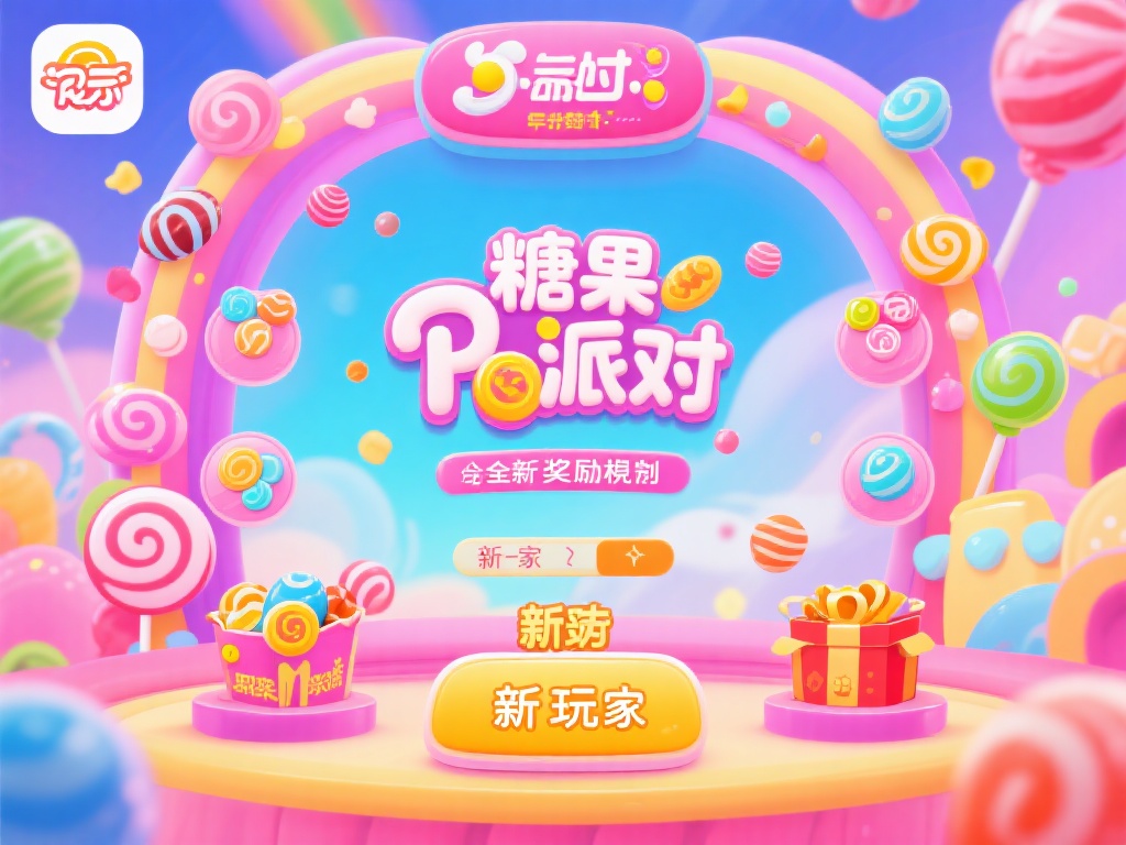新人注册糖果派对,即送豪礼狂欢不停! 糖果派对的成功绝非偶然。从设计到玩法无不体现出平台