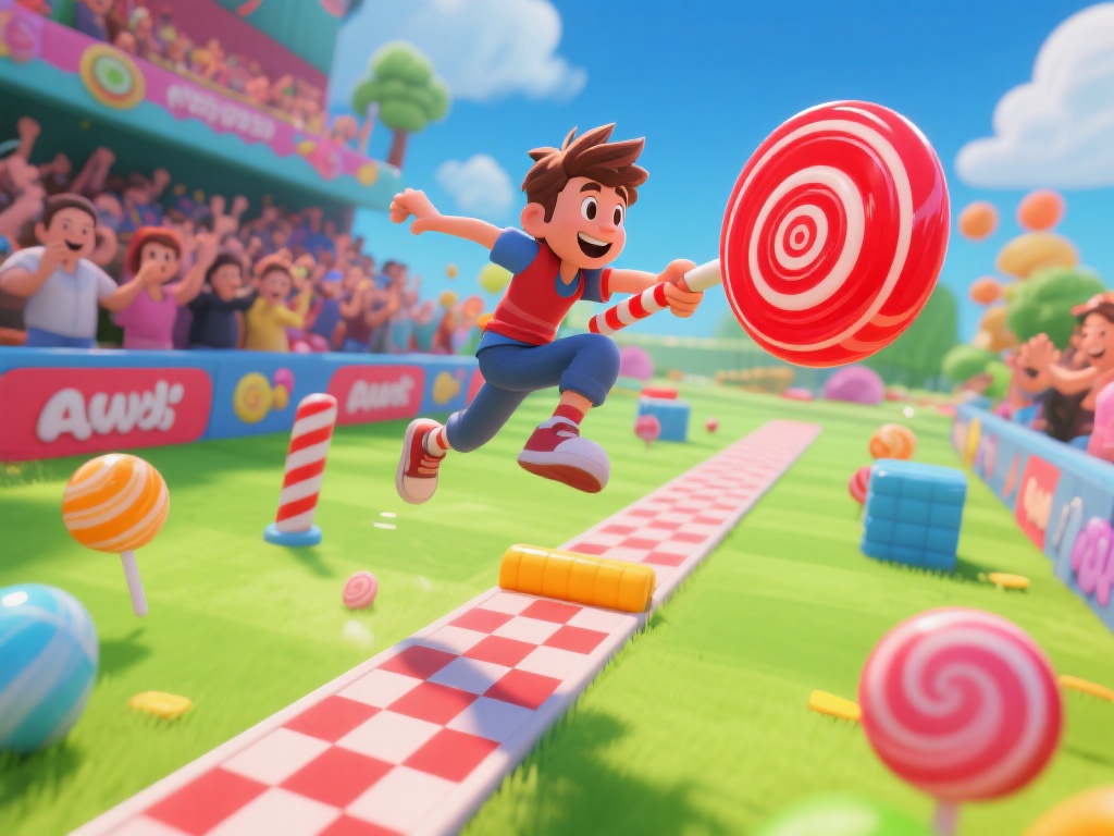 探索蛋仔派对:萌趣糖果世界的奇幻大冒险之旅