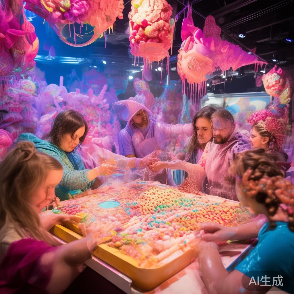 沉浸式体验不能只靠视觉，还需要多感官的互动。例如，