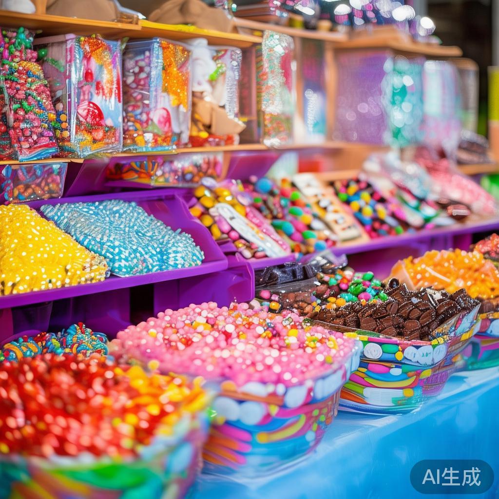 糖果派对十大全新技巧,轻松营造甜蜜欢乐的精彩氛围 当然,派对中的糖果绝不能少。多样化的糖果选择不仅能