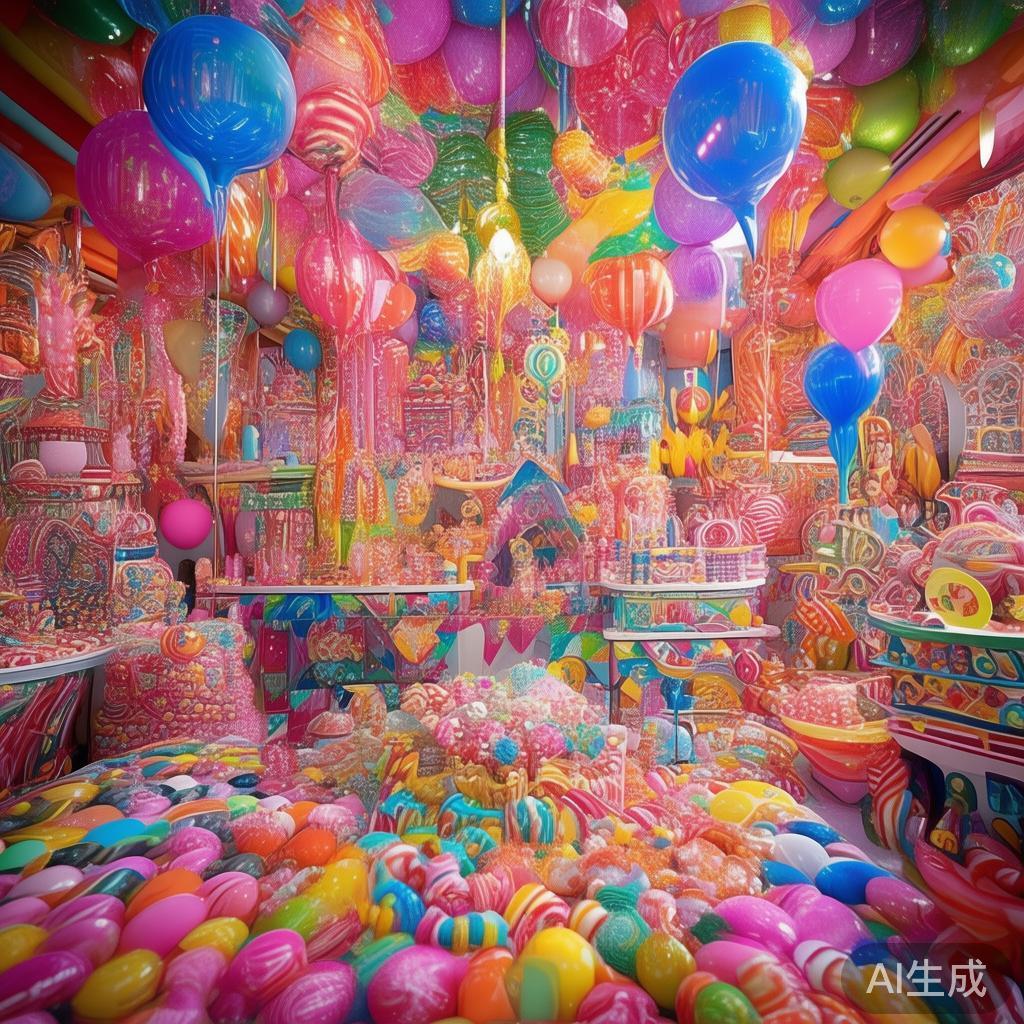 童趣十足的梦幻糖果派对：欢乐盛宴等待你的加入