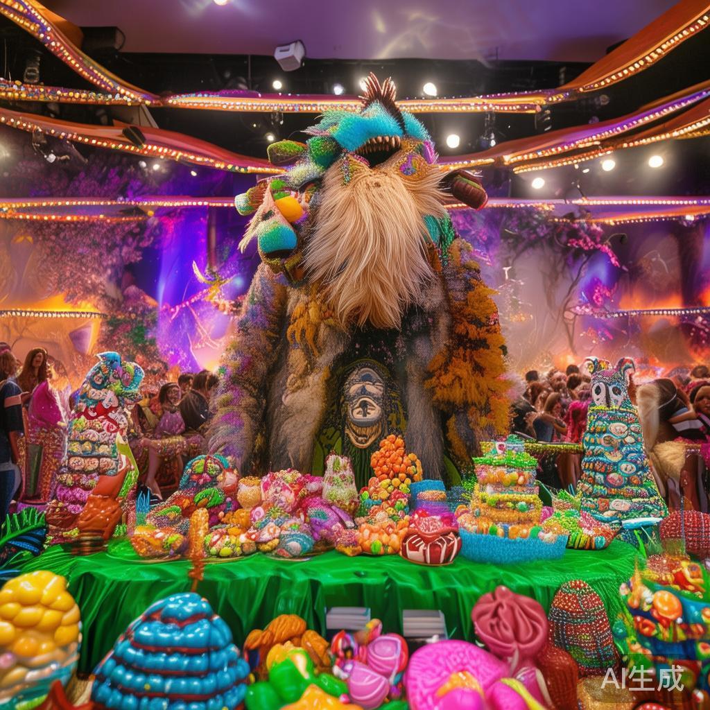 疯狂猛兽派对糖果狂欢盛大开启，共享无限欢乐时光