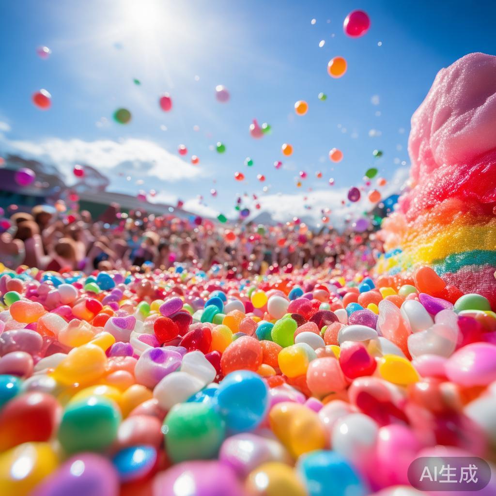 欢乐盛宴：缤纷祥云糖果派对尽享甜蜜狂欢时光