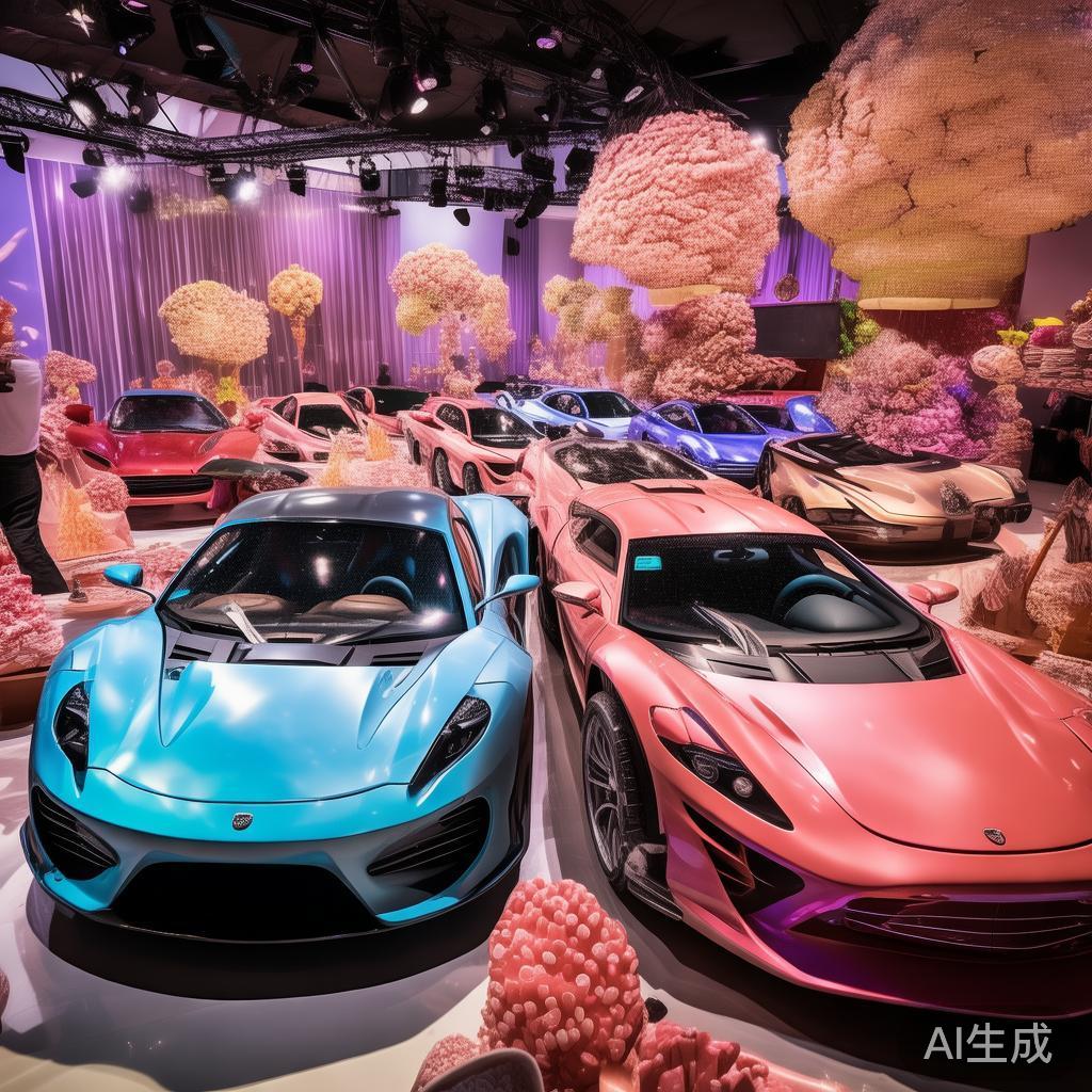 糖果派对豪华跑车盛宴：甜蜜速度完美融合的极致体验